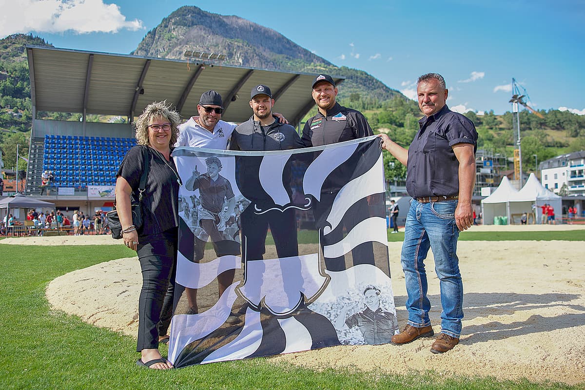 Schlussgang Walliser: Lario Kramer und Dorian Kramer
